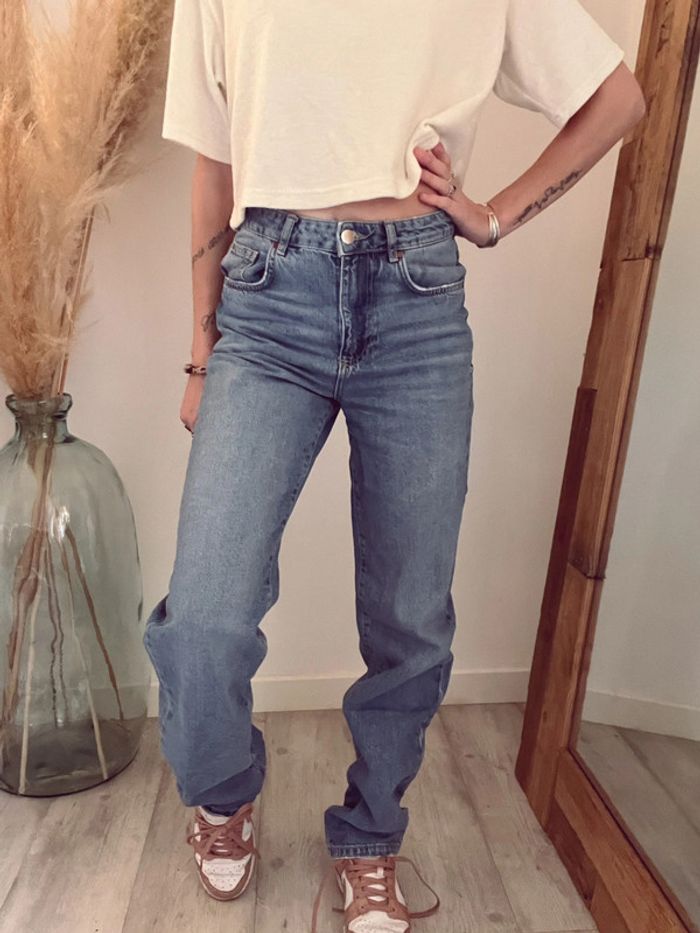 Jean droit never denim neuf taille 36 - photo numéro 3