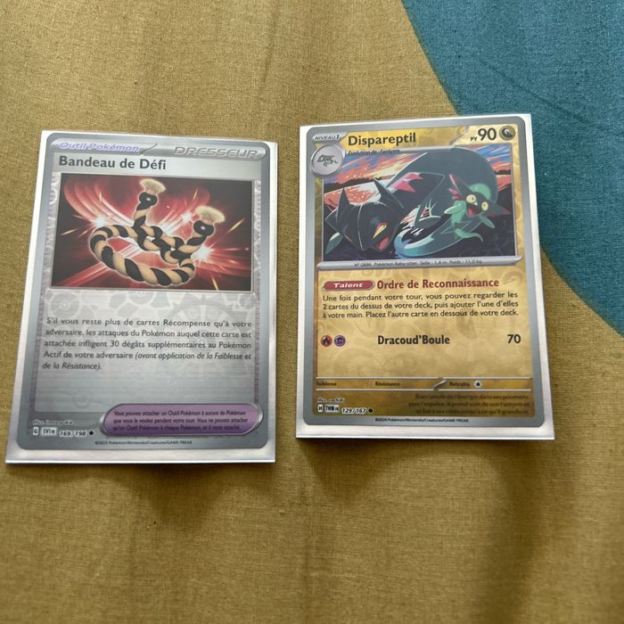 Lots de carte Pokémon