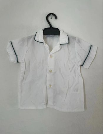 Chemise garçon manche courte - taille 6 mois