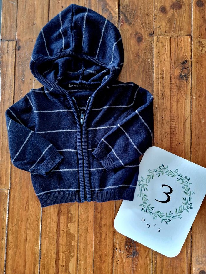 Veste 3 mois Grain de blé