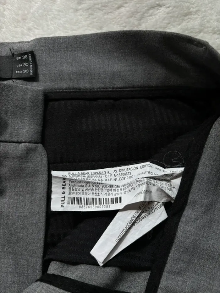 Pantalon gris Pull and Bear - photo numéro 7