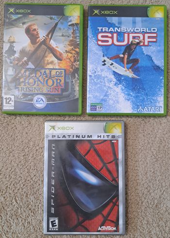 Jeux PAL et NTSC pour Microsoft Xbox fat 1ère génération