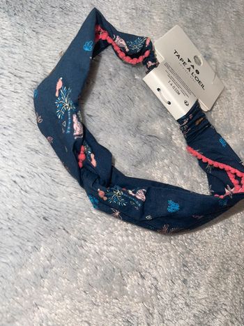 Bandeau tape à l’œil 6-9 mois tropical neuf