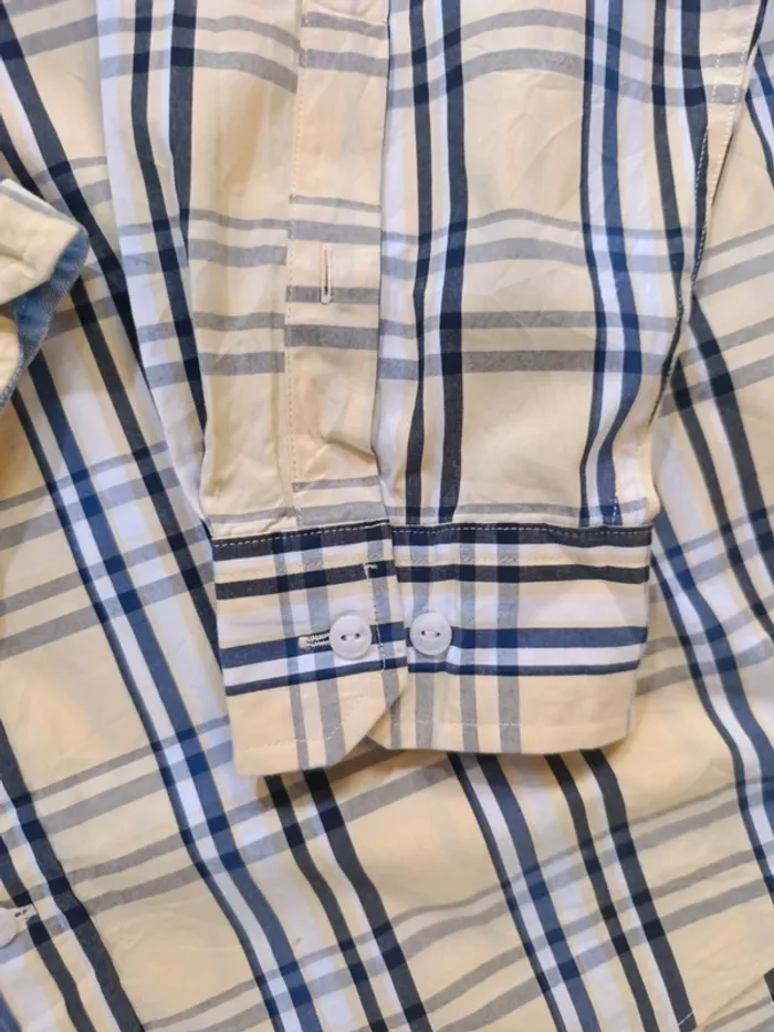 Chemise à carreaux tommy Hilfiger héritage poplin - photo numéro 5