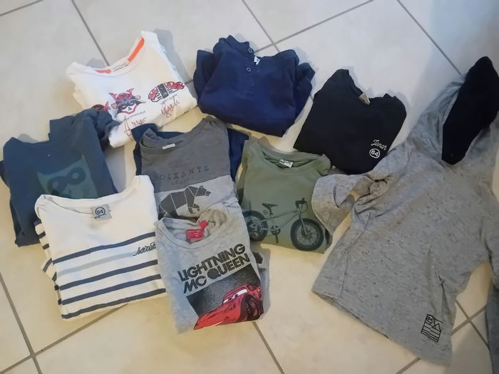 Lot t shirt Manche longue 4 ans