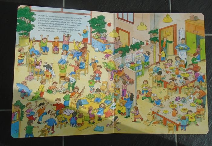 Livre cherche et trouve "Mon grand imagier du jardin d'enfants" - photo numéro 4