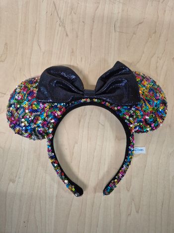 Oreilles de Mickey (Disney Ears) Tokyo Disney Resort : Rainbow Colorful black