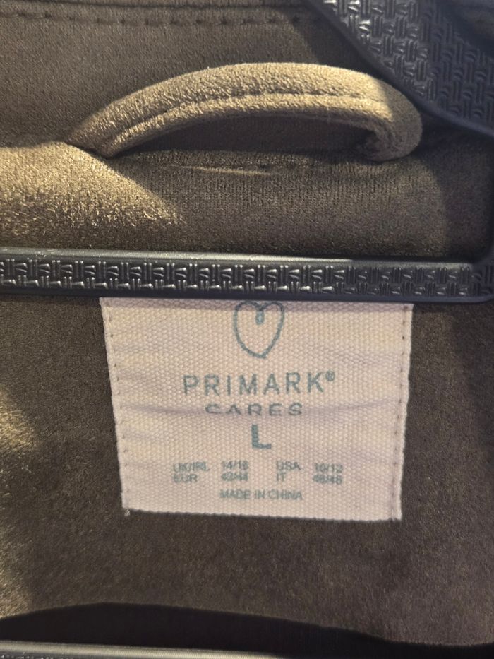 Veste perfecto kaki en suedine 42/44 Primark neuve - photo numéro 4