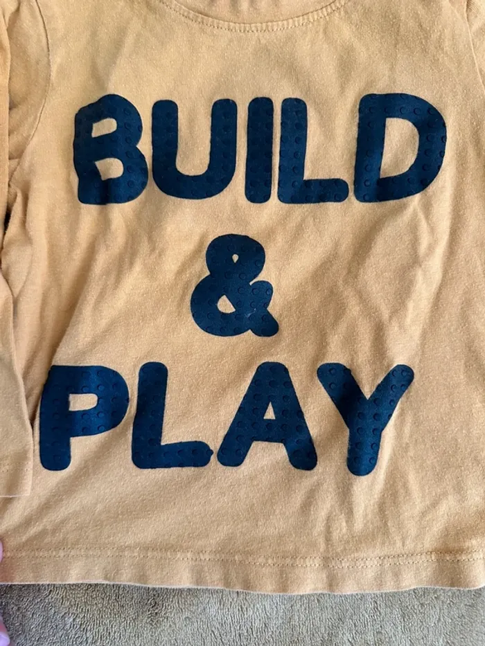 Teeshirt build and play 18 mois - photo numéro 2