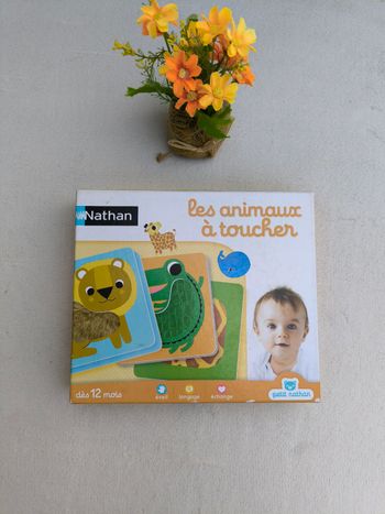 Jeu Les animaux à toucher Petit Nathan