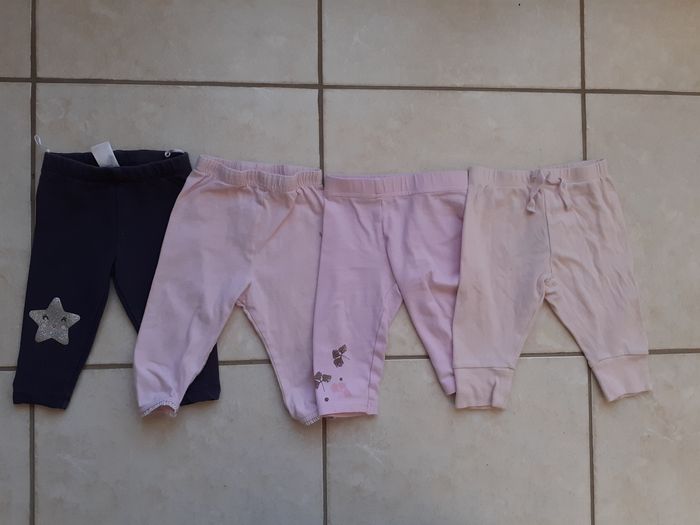 Lot de 3 leggings et 1 jogging