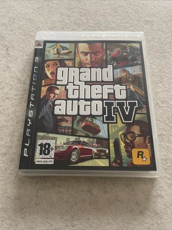 Grand Theft Auto 4 GTA IV Jeu PS3 Complet FR