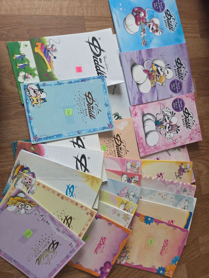 Lot de 40 feuilles diddl aléatoires - photo numéro 6