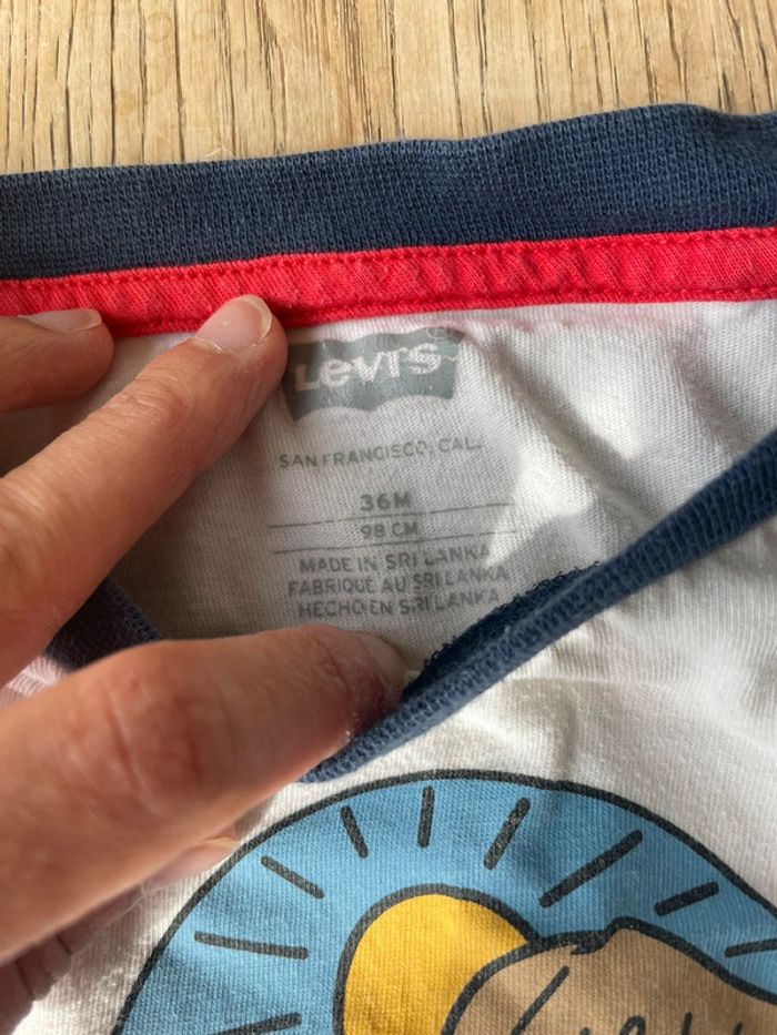 Maillot manches longues Levi ´s 36 mois - photo numéro 4