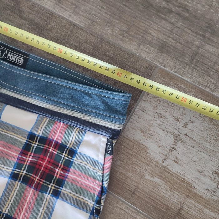 Pantalon vintage 90's écossais Freeman T porter punk gothique skate boot leg baggy taille w33 - photo numéro 12