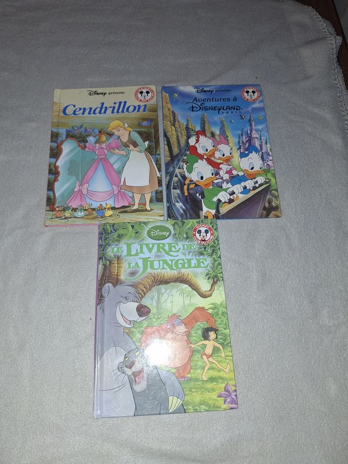 Lot 3 livres disney + 1