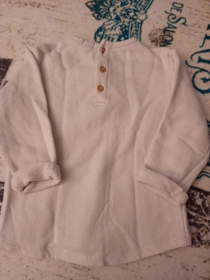 Pull blanc Jolie en 36 mois Kiabi - photo numéro 6