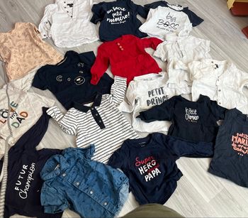 Lot de vêtement bébé 