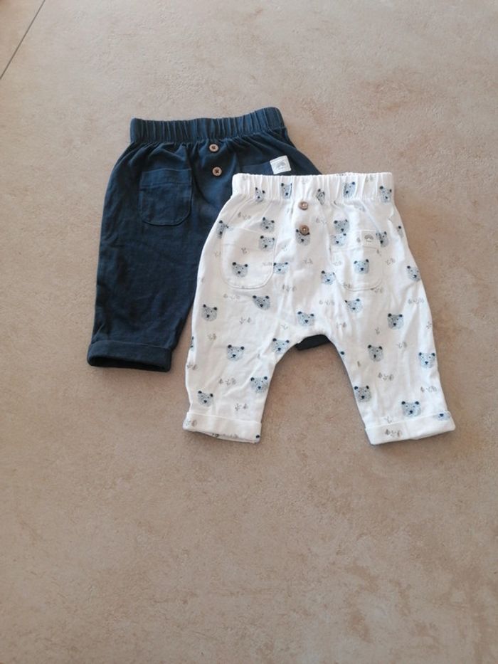 Lot de 2 sarouels bébé 3 mois la redoute