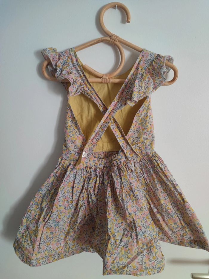 Robe dos nu liberty créatrice LDdn 36 mois - photo numéro 2