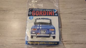 Fascicule complet scellé numéro 48 n°48 Renault R8 Gordini 1/8 1/8ème Eaglemoss Collections #D61