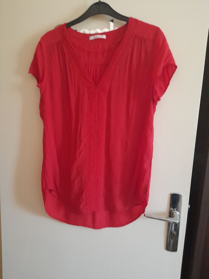 Tunique rouge Camaïeu - photo numéro 2