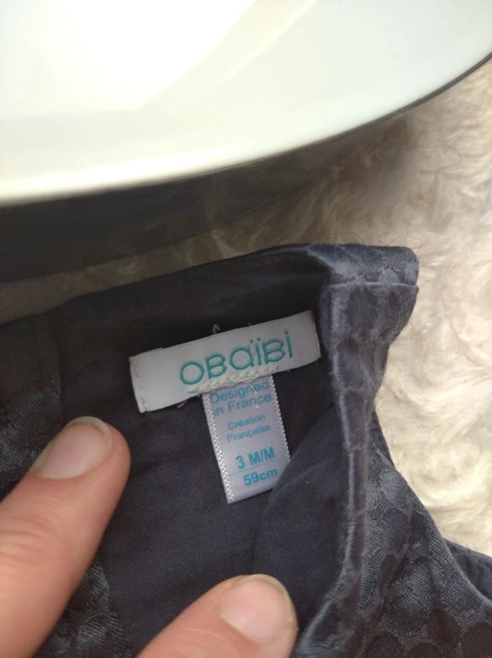 Robe Fille 3 mois Obaïbi 100% coton - photo numéro 5