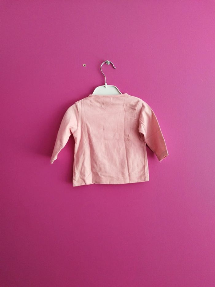 Tee-shirt manches longues fille Minnie Disney taille 3 mois b6 - photo numéro 5