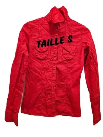 Chemise rouge Jennyfer - 36/S
