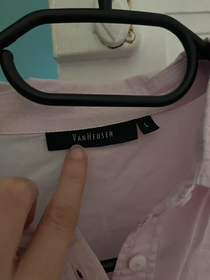 Chemise manches courtes VanHeusen taille L - photo numéro 3