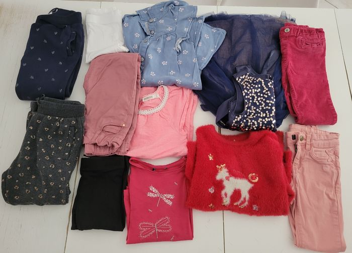 Lot vetement fille 5 ans hiver