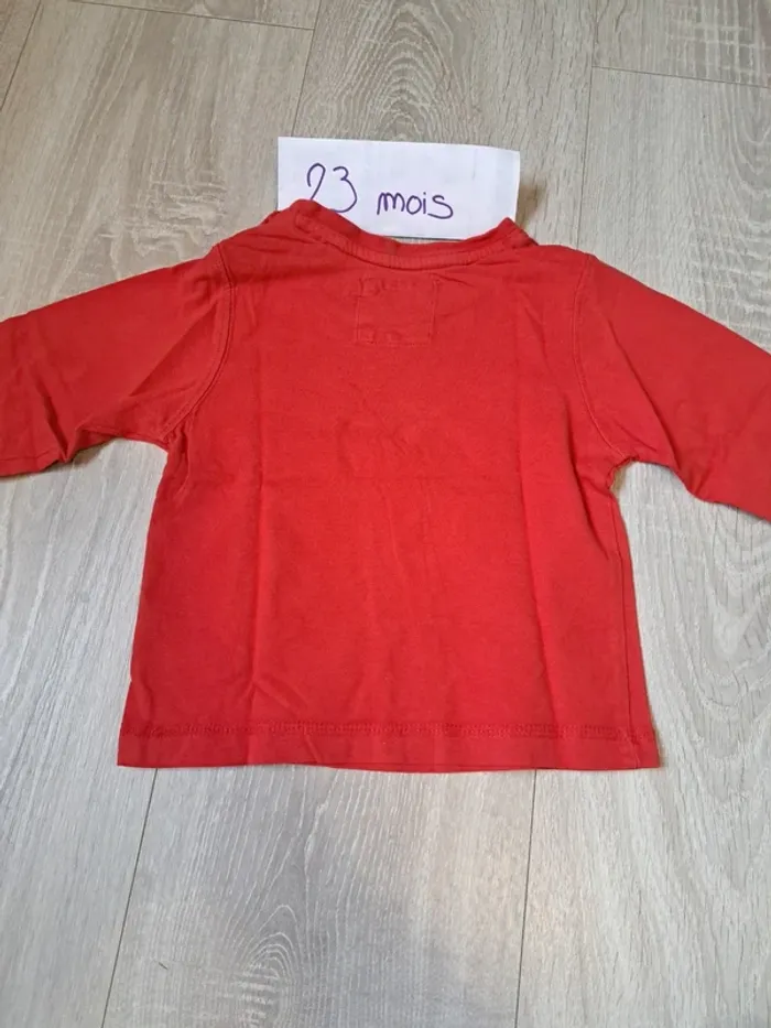 T-shirt manches longues 23 mois - photo numéro 2