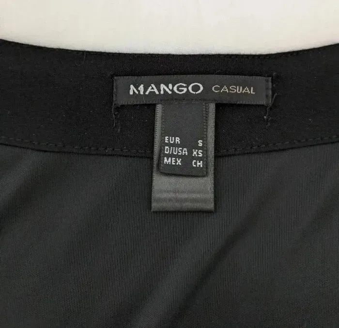 Robe noire manches longues - Mango - taille S - photo numéro 4