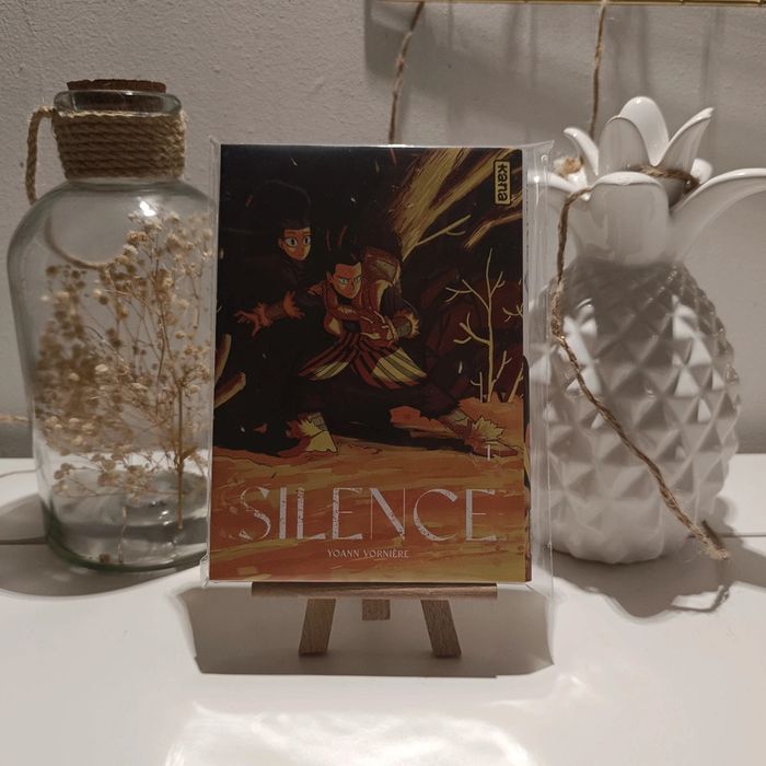 Manga silence tome 1 édition limitée exclusive bulle en stock