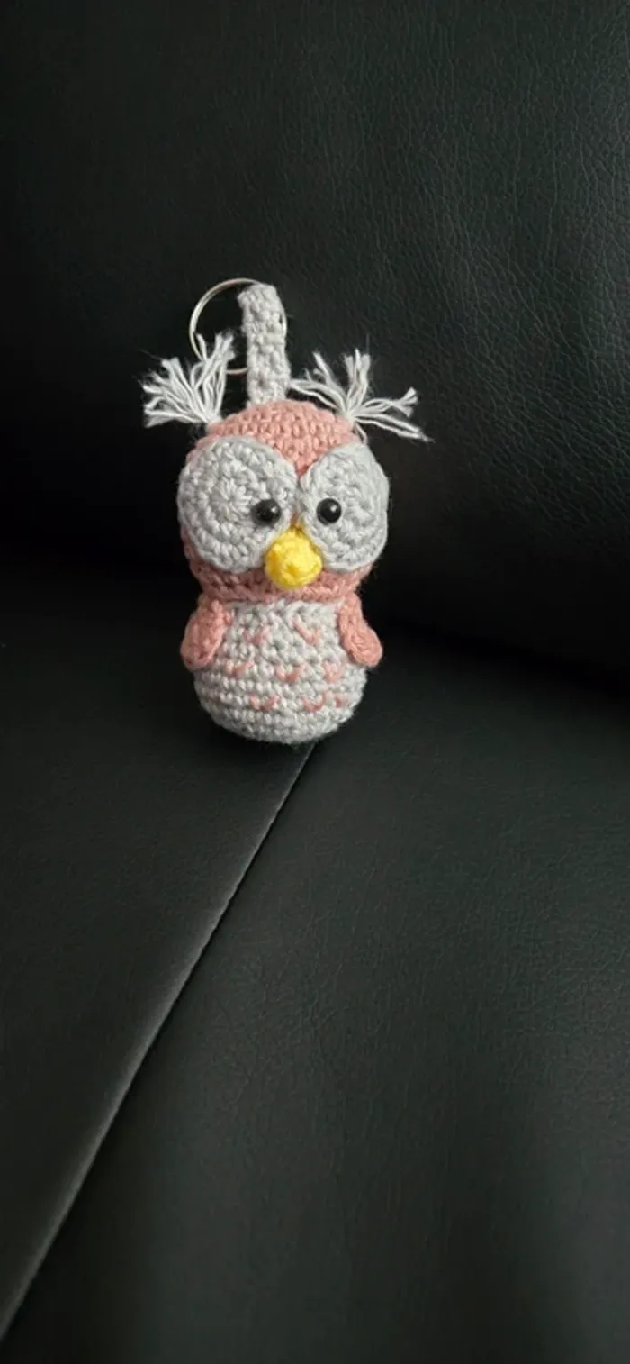 Amigurimi hibou neuf - photo numéro 7