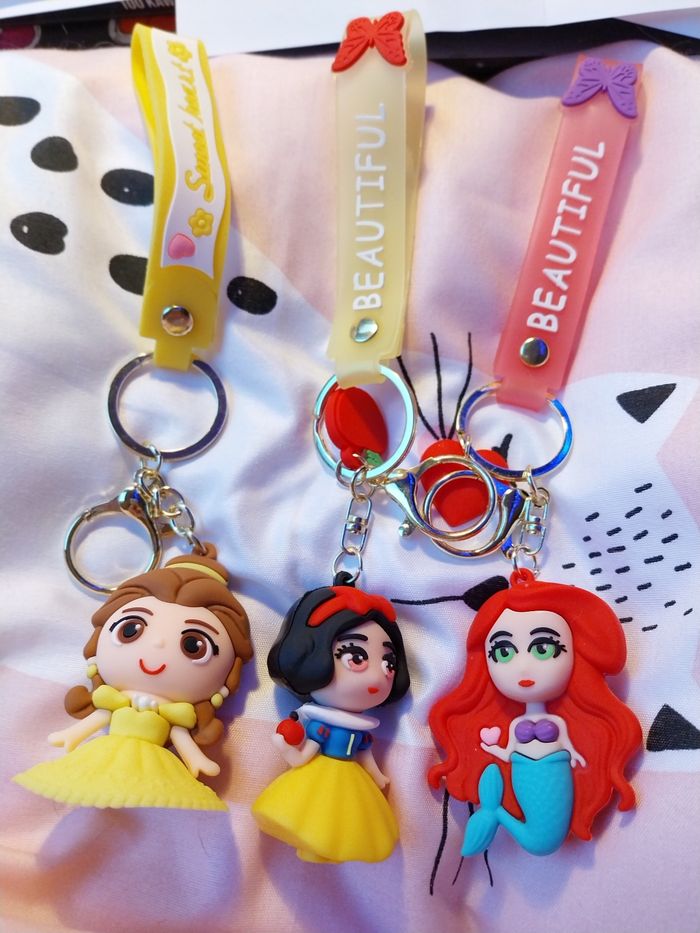 Porte-clés disney princesse