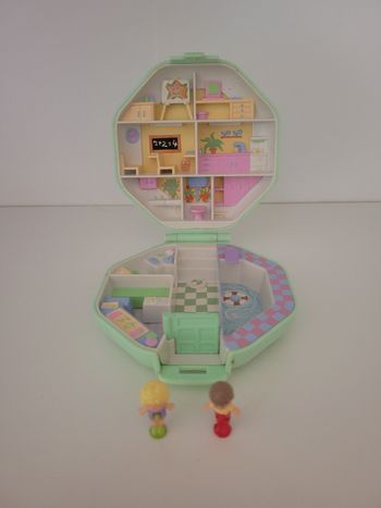 🧸 Polly Pocket Vintage Polly's School de 1990 🧸