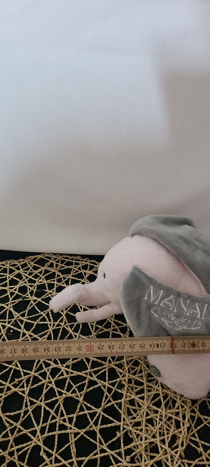 doudou éléphant manali - photo numéro 4