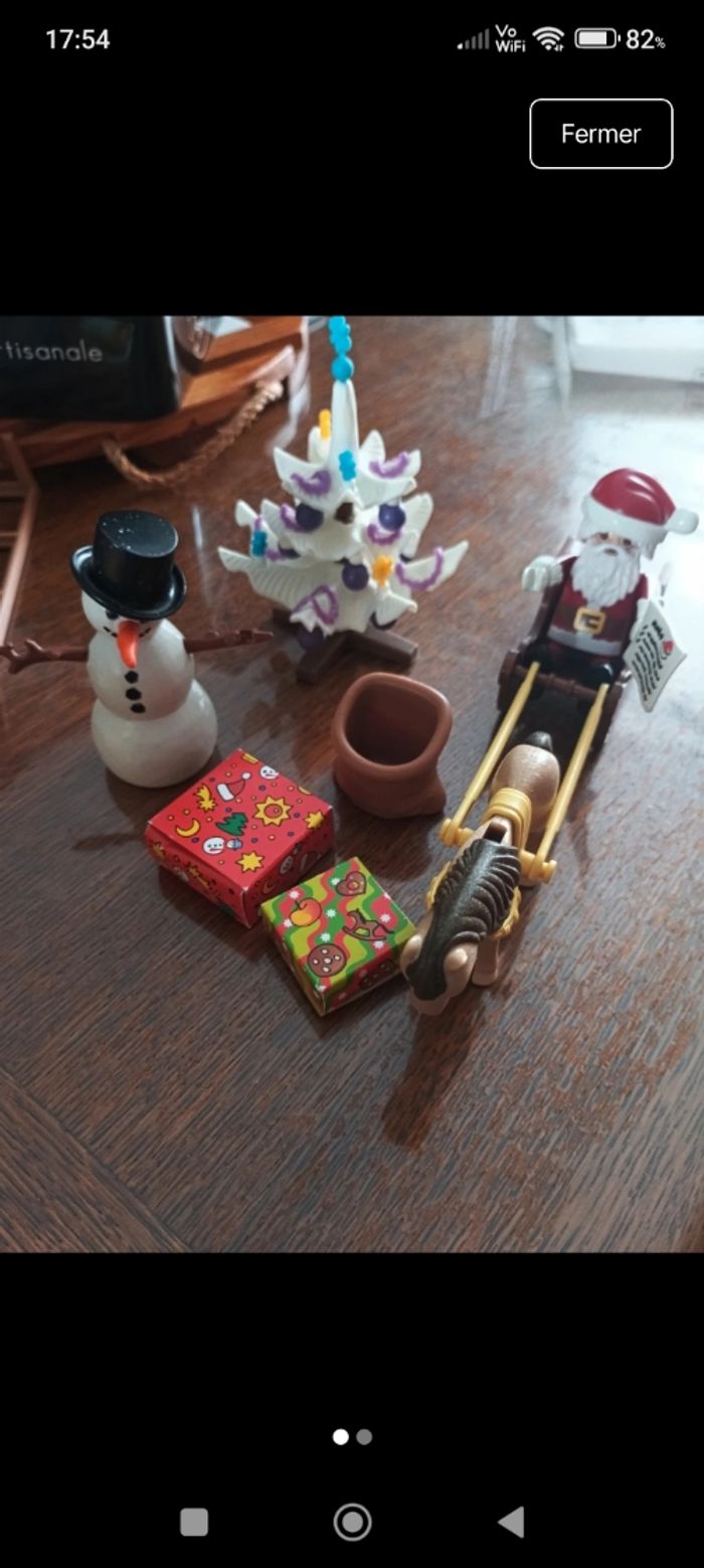 Thème Noël playmobil