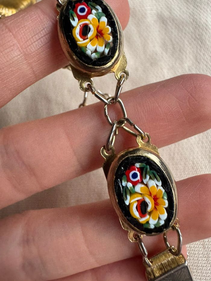 Bracelet en micro mosaïque italienne - photo numéro 5