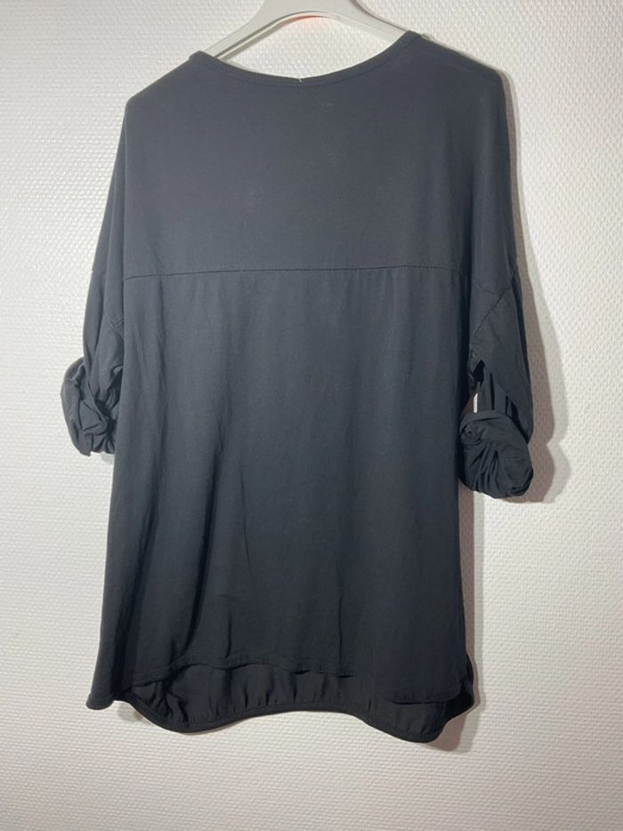 T-shirt « bohème » femme taille unique (38-44)- just me- neuf avec étiquette - photo numéro 3