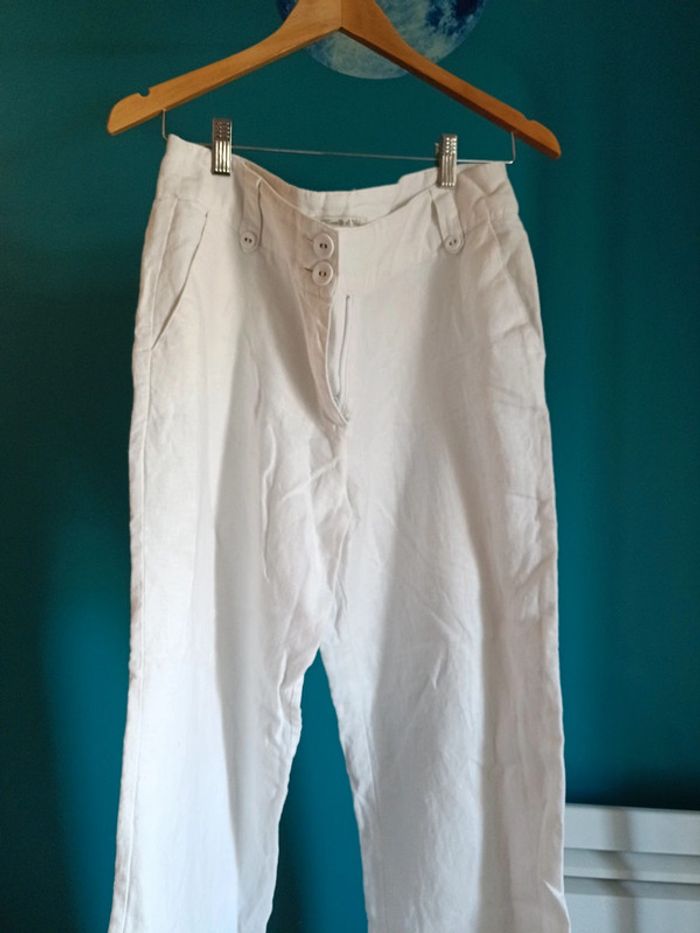 Pantalon blanc - photo numéro 2