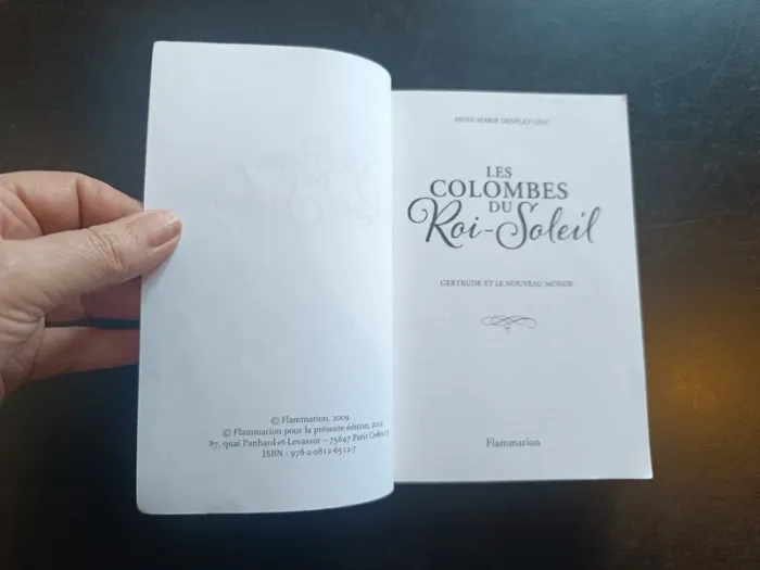 Livre LES COLOMBES DU ROI SOLEIL - N°8 - photo numéro 3