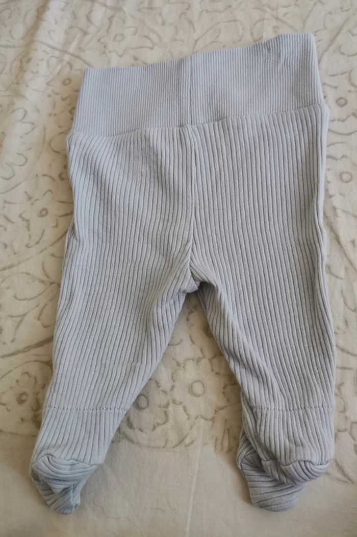 Lot 2 Pantalons leggings naissance / 1mois - photo numéro 4