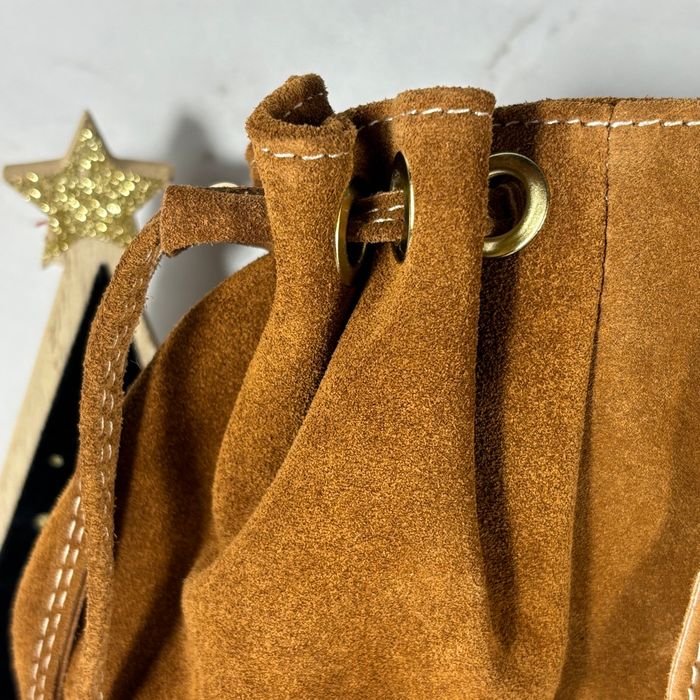 Sac XL cuir 🇮🇹 italien 🇮🇹 brun vintage chic porté épaule neuf - photo numéro 2