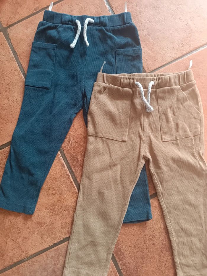 Lot de 2 pantalons légers