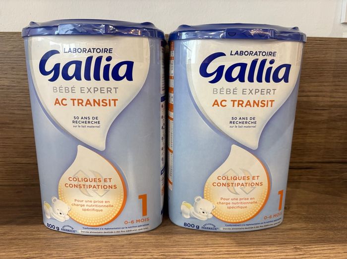 Lait AC transit Gallia 1