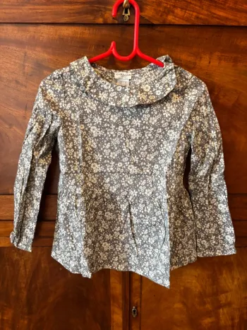 Blouse liberty Cyrillus 6 ans parfait état