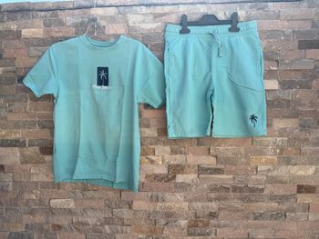 Ensemble été garçon 152 cm t-shirt short 2 pièces