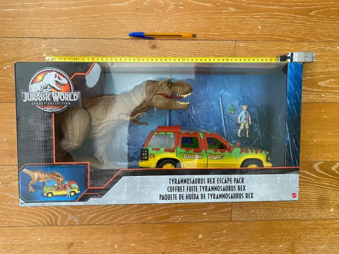Figurine Jurassic World Legacy - Tyrannosaurus Rex escape pack T-Rex - Mattel 2020 Kenner JP01 JW - photo numéro 2
